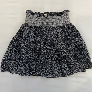 Altar’d State Floral Ruffle Skirt | Size Small